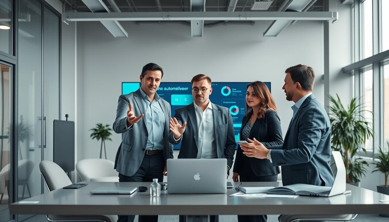 Business automation platform and process monitoring