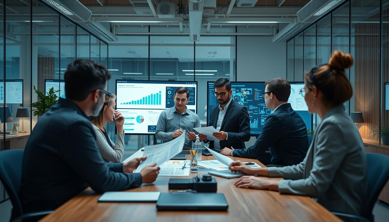 Enterprise software dashboards and business process automation